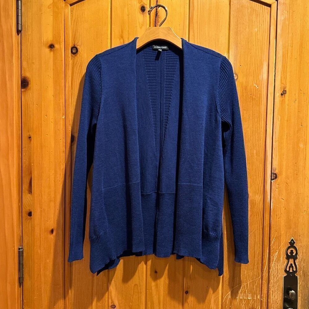 Eileen Fisher merino wool cardigan sweater size XS